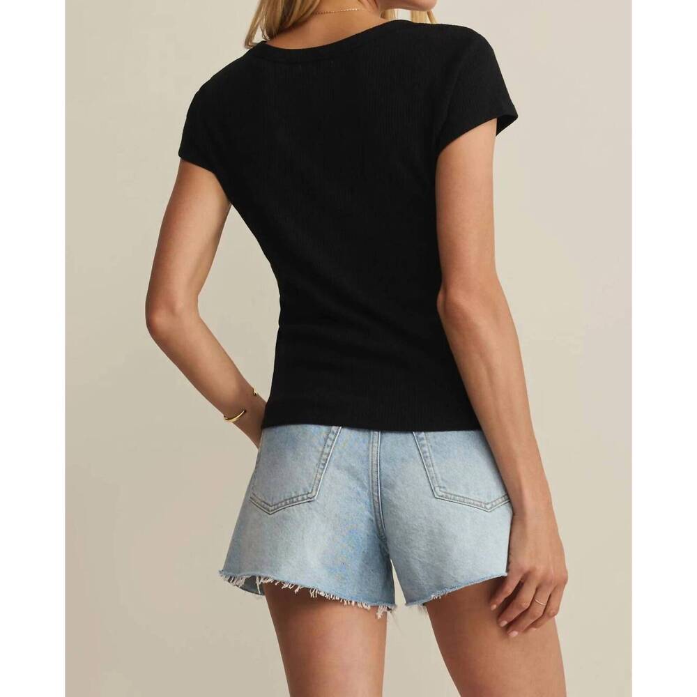 NEW Z SUPPLY leisurely tee in black - Picture 3 of 3